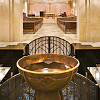 Baptismal font